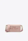 Marc Jacobs 'the Mini Bag' Pink Crossbody Bag With Logo Detail In Pink