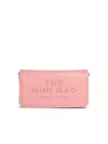 Marc Jacobs Mini Leather Crossbody Bag In Pink