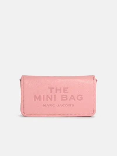 Marc Jacobs 'the Mini' Pink Leather Crossbody Bag