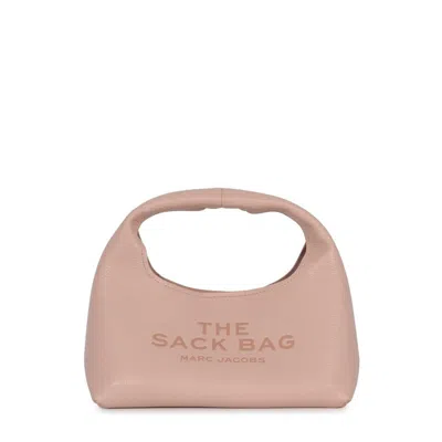 Marc Jacobs The Sack Mini Leather Hobo Bag In Pink