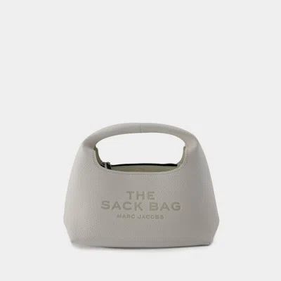 MARC JACOBS THE MINI SACK BAG - MARC JACOBS - LEATHER - WHITE