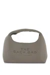 Marc Jacobs The Mini Logo Printed Sack Bag In Cement