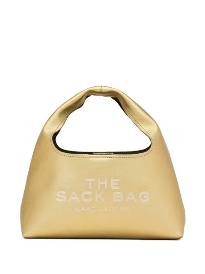 Marc Jacobs The Mini Sack Bag In Gold
