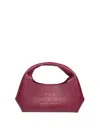 Marc Jacobs The Mini Sack Bag In Cherry Color Leather In Pink