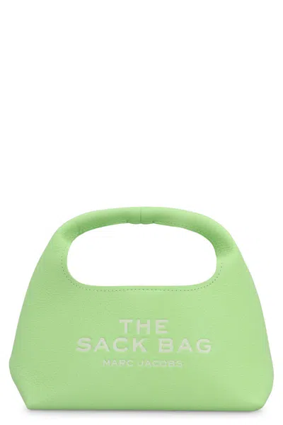 Marc Jacobs The Mini Sack Bag Leather In Green