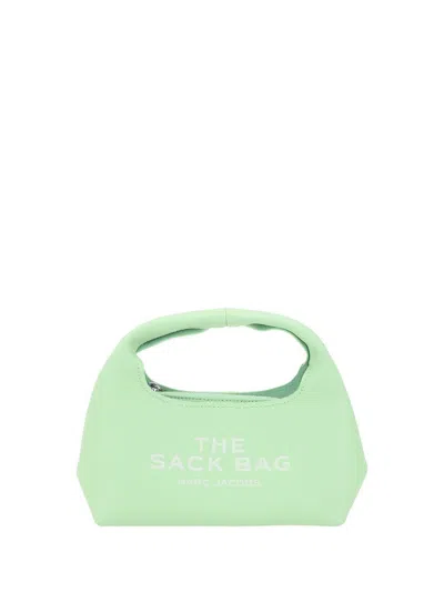 Marc Jacobs The Mini Sack Bag Leather In Green
