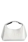 Marc Jacobs Women's The Sack Mini Leather Hobo Bag In Silver