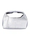 Marc Jacobs The Mini Sack Bag In Silver