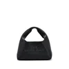 Marc Jacobs Womens Total Black The Mini Sack Leather Top-handle Bag In Black