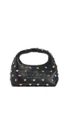 Marc Jacobs Mini Sack Bg The Glam Studs In Leather Color Black In Black