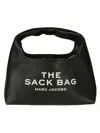 Marc Jacobs The Sack Mini Leather Top-handle Bag In Black