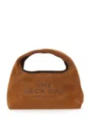 Marc Jacobs Copper Leather The Mini Sack Shoulder Bag In Brown