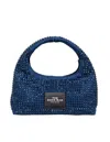 Marc Jacobs The Mini Crystal Denim Sack Bag