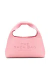 Marc Jacobs The Mini Sack Leather Tote Bag In Ribbon Pink