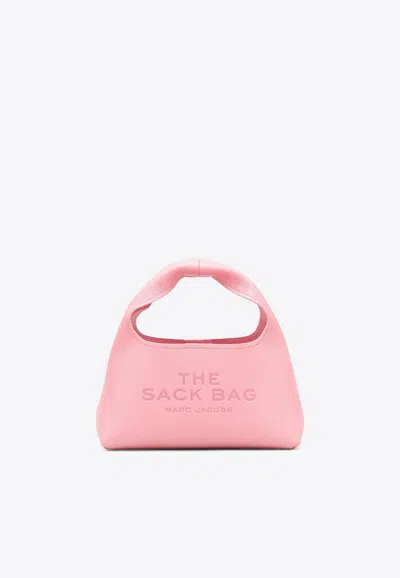 Marc Jacobs The Mini Sack Logo Tote Bag In Pink