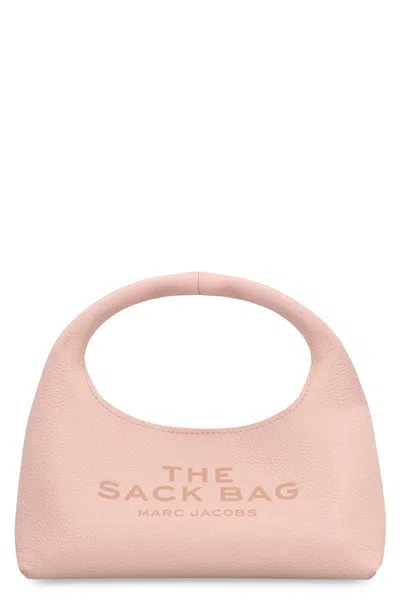 Marc Jacobs The Sack Mini Leather Hobo Bag In Pink