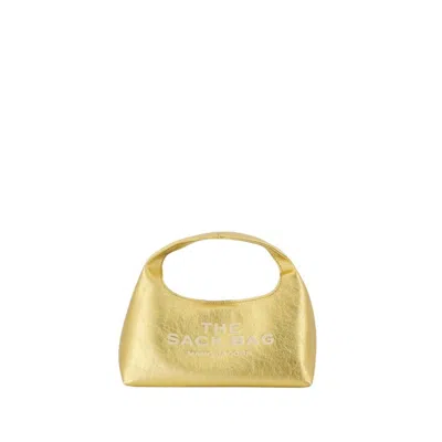 Marc Jacobs The Mini Sack Purse In Gold