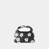 Marc Jacobs Rounded Top Handle Leather Bag In Black
