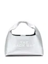 Marc Jacobs Women The Sack Mini Leather Hobo Bag In Silver