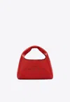 Marc Jacobs The Mini Sack Shoulder Bag In Red