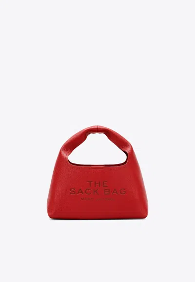 Marc Jacobs The Mini Sack Shoulder Bag In Red