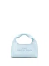 Marc Jacobs The Sack Mini Leather Hobo Bag In 蓝色