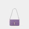 Marc Jacobs The Mini Shoulder Bag In Purple