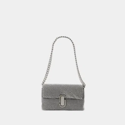 MARC JACOBS THE MINI SHOULDER BAG - MARC JACOBS - MESH - SILVER