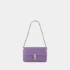 Marc Jacobs The Mini Shoulder Bag In Purple