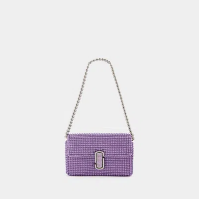Marc Jacobs The Mini Shoulder Bag In Purple