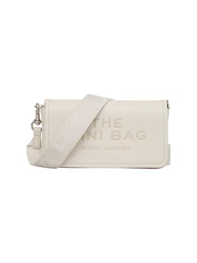 Marc Jacobs The Leather Mini Bag In White