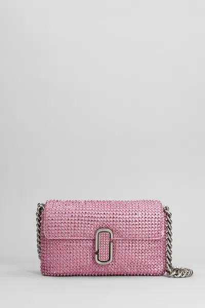 Marc Jacobs The Mini Soft Shoulder Bag In Pink