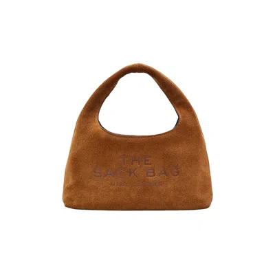 Pre-owned Marc Jacobs The Mini Suede Sack Bag 'copper' | Brown | Women's Size Onesize