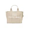 MARC JACOBS THE MINI TOTE BAG- BEIGE - COTTON