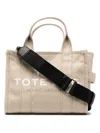 Marc Jacobs Cappuccino Canvas The Tote Shopping Bag In Beige