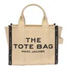Marc Jacobs The Jacquard Mini Tote Bag In Beige