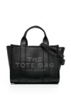 Marc Jacobs Small The Leather Tote Bag In 001 Black
