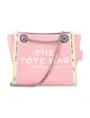 Marc Jacobs The Denim Chain Crossbody Tote Crossbody Bags Pink