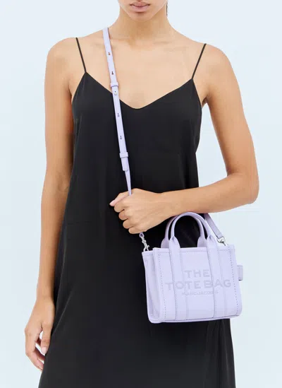 Marc Jacobs The Mini Tote Bag In Lilac