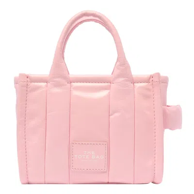 Marc Jacobs The Micro Tote Bag In Bubblegum