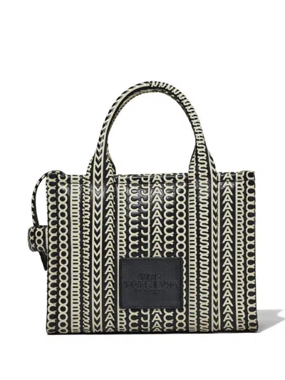 Marc Jacobs The Mini Tote Bags In 005 Black/white