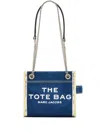 Marc Jacobs Sac Cabas The Denim Chain Micro Tote Bag
