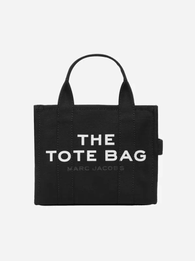Marc Jacobs Black Fabric The Tote Mini Bag