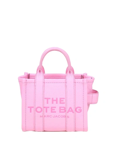 Marc Jacobs The Mini Tote In Pink In Multicolour