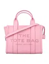 Marc Jacobs Pink The Tote Bag Mini Leather Tote In Pink