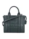 Marc Jacobs The Mini Tote Leather Bag In Gray