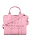 Marc Jacobs Pink The Tote Bag Mini Leather Tote In Pink