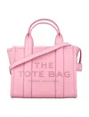 Marc Jacobs Pink The Tote Bag Mini Leather Tote In Pink