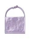 Marc Jacobs The Mini Tote Stelle In Purple