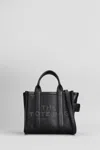 MARC JACOBS THE MINI TOTE TOTE IN BLACK LEATHER